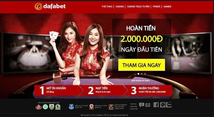 Dafabet – Nhà cái chuyên cung cấp live casino nổi tiếng