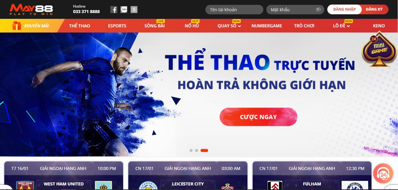 MAY88 – Nhà cáuy tín về cá cược online đến từ Bắc Âu