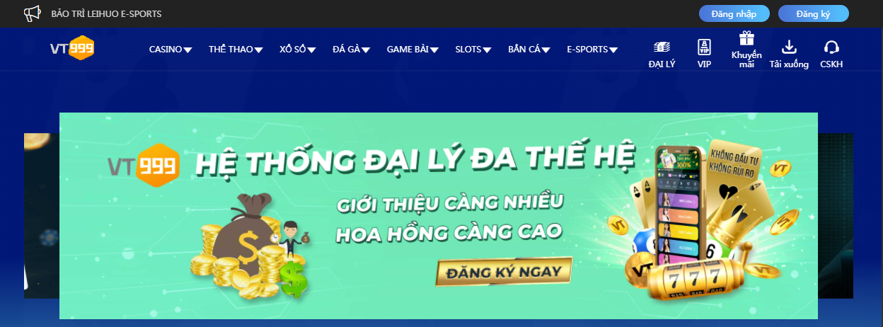 VT999 – Nhà cái cá cược thể thao uy tín Đông Nam Á